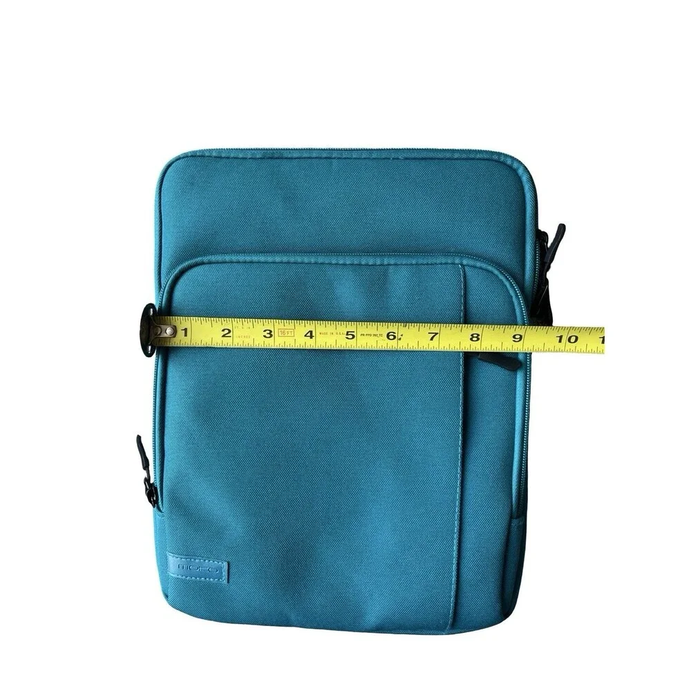 MoKo 9-11” Teal Tablet Sleeve Case Padded Organizer iPad Travel Bag Protective